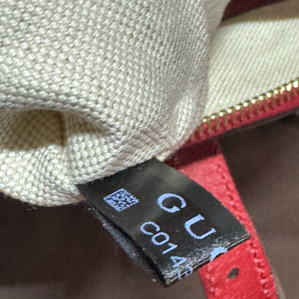 Gucci Red Satchel with Microguccissima Leather - Picture 8 of 16